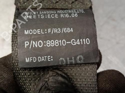 Rear left seatbelt HYUNDAI i30 Estate (PDE) 1.0 T-GDI hybrid 48V | BP32671101I29  - Image 7