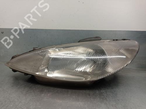 Used Left headlight PEUGEOT 206 Hatchback (2A/C) 1.9 D (69 hp) 22723498