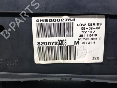 Instrument cluster RENAULT MEGANE II (BM0/1_, CM0/1_) 1.5 dCi (BM1E, CM1E) | BP24209546C47 