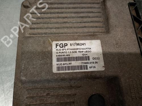 Engine control unit (ECU) FIAT GRANDE PUNTO (199_) 1.3 D Multijet | BP28278171M57 