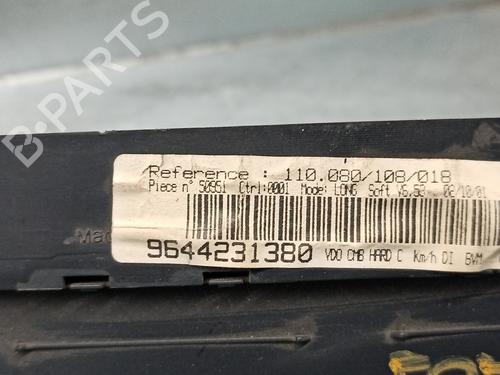 Instrument cluster PEUGEOT 406 Coupe (8C) 2.2 HDI | BP11788560C47 