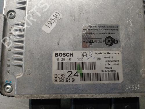 Engine control unit (ECU) CITROËN C8 (EA_, EB_) 2.2 HDi | BP15491376M57 