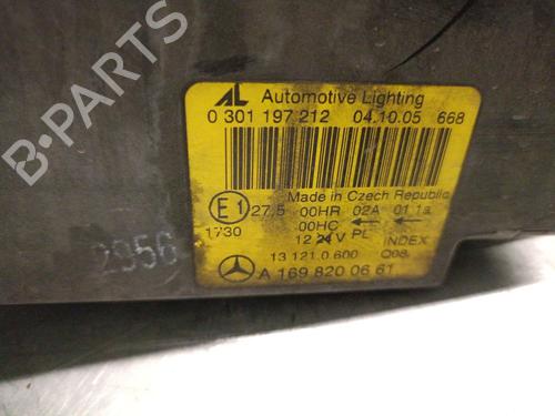 Right headlight MERCEDES-BENZ A-CLASS (W169) A 200 CDI (169.008, 169.308) | BP31666116C29 