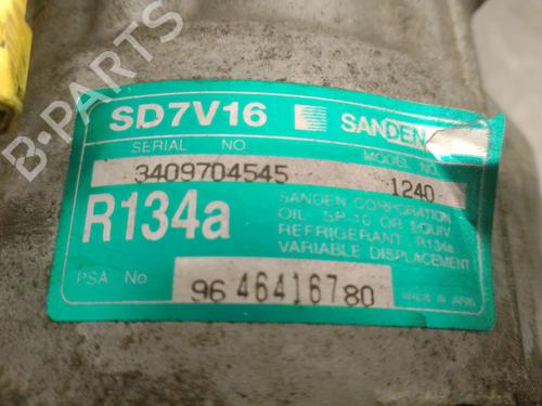 AC compressor CITROËN BERLINGO / BERLINGO FIRST Box Body/MPV (M_) 1.9 D 70 (MBWJZ, MCWJZ) | BP30717692M34