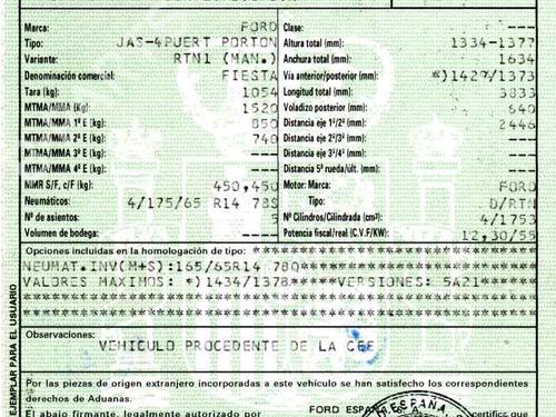 Gearbox FORD FIESTA IV (JA_, JB_) 1.8 DI | BP2078275M3 