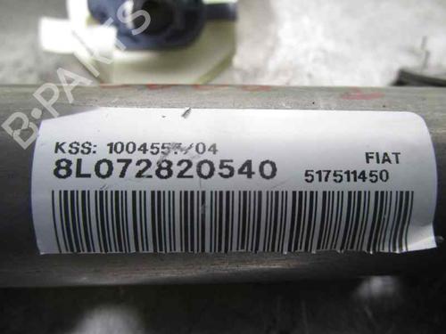 Left curtain airbag FIAT BRAVO II (198_) 1.9 D Multijet (198AXB1A) | BP2076543C11 