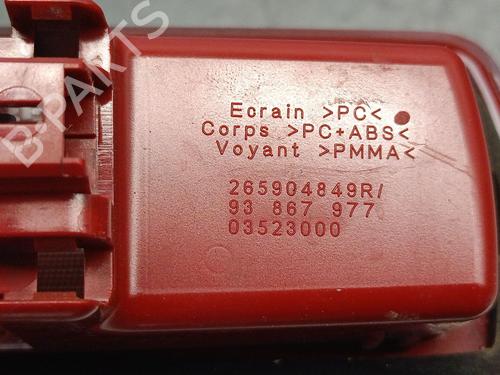 Third brake light OPEL VIVARO B Van (X82) 1.6 CDTI (05) | BP36562227L11 - Image 5