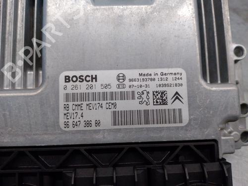 Engine control unit (ECU) PEUGEOT 308 I (4A_, 4C_) 1.6 16V | BP19310666M57 