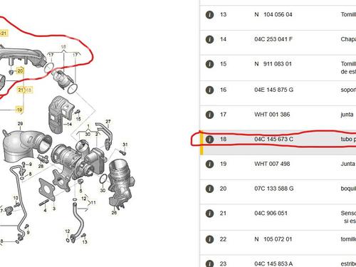 Pipe SEAT IBIZA IV (6J5, 6P1) 1.0 TSI | BP30377568M125