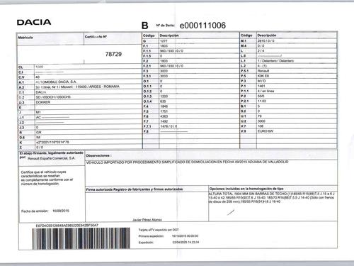 Right front door DACIA DOKKER MPV (KE_) 1.5 dCi (KEAJ, KEAH) | BP31793169C3 