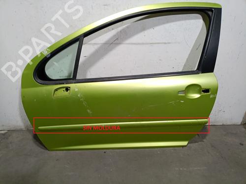 Used Left front door PEUGEOT 207 (WA_, WC_) 1.6 HDi (90 hp) 21839364