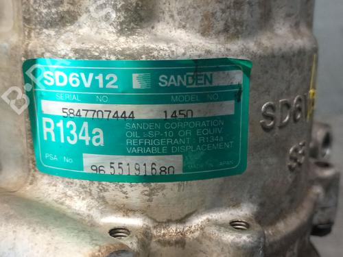 AC compressor CITROËN C2 (JM_) 1.6 VTS | BP34400475M34  - Image 5