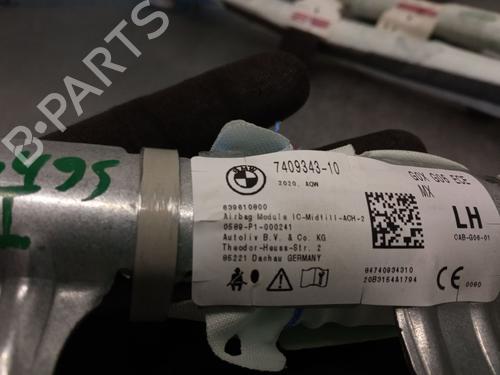 Left curtain airbag BMW X6 (G06, F96) xDrive 40 d Mild-Hybrid | BP28727725C11 