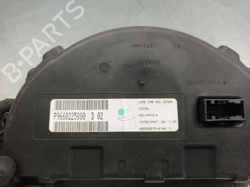 Instrument cluster CITROËN C3 I (FC_, FN_) 1.6 16V HDi | BP14975324C47 