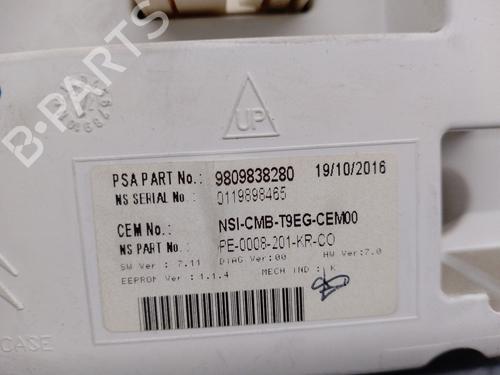 Instrument cluster PEUGEOT 308 II (LB_, LP_, LW_, LH_, L3_) 1.2 THP 110 | BP15648790C47 