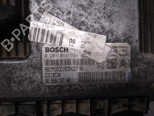 Engine control unit (ECU) PEUGEOT 206 Hatchback (2A/C)  | BP13398095M57 