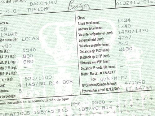 Højre solskærm DACIA LOGAN (LS_) 1.6 (LS0B, LS0D, LS0F, LS0H) | BP10410915I2  - Image 9