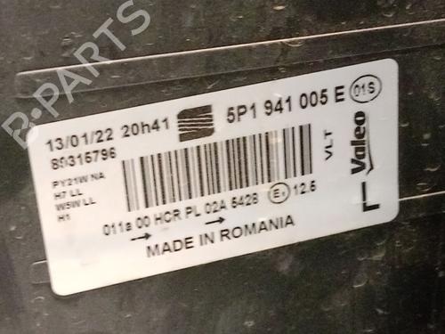 Left headlight SEAT LEON (1P1) 2.0 TDI 16V | BP40560173C28 - Image 6