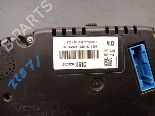 Instrument cluster VW POLO V (6R1, 6C1) 1.6 TDI | BP26530477C47 