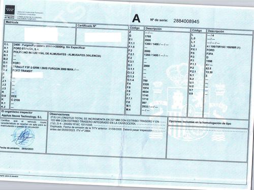 Fuel pump FORD TRANSIT Van (FA_ _) 2.0 DI (FAE_, FAF_, FAG_) | BP35932028M76  - Image 6