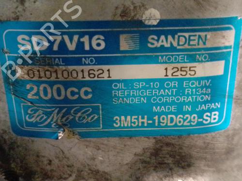AC compressor MAZDA 3 (BL) 1.6 MZ-CD (BL14) | BP38594164M34 - Image 5