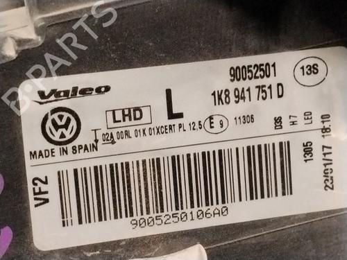 Left headlight VW SCIROCCO III (137, 138) 1.4 TSI | BP35992799C28 - Image 9