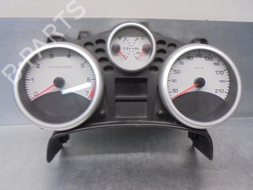 Used Instrument cluster PEUGEOT 207 (WA_, WC_) 1.4 (73 hp) 15248024
