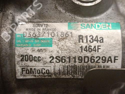 AC compressor FORD FIESTA V (JH_, JD_) 1.4 TDCi | BP21580991M34 