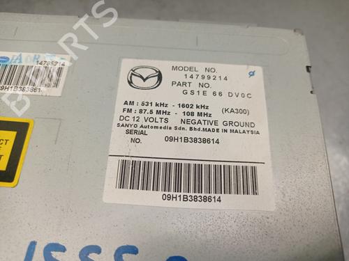 Display monitor MAZDA 6 Hatchback (GH) 2.2 MZR-CD (GH10) | BP27930822C48 