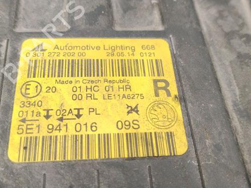 Right headlight SKODA OCTAVIA III Combi (5E5, 5E6) 2.0 TDI | BP37415510C29 - Image 5