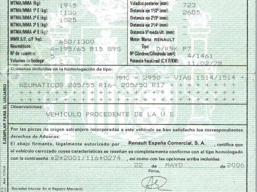 Left taillight RENAULT GRAND SCÉNIC II (JM0/1_) 1.5 dCi (JM1E) | BP31026487C34