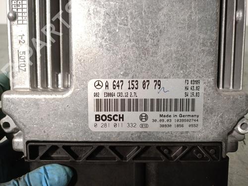 Engine control unit (ECU) MERCEDES-BENZ E-CLASS (W211) E 270 CDI (211.016) | BP25243455M57 