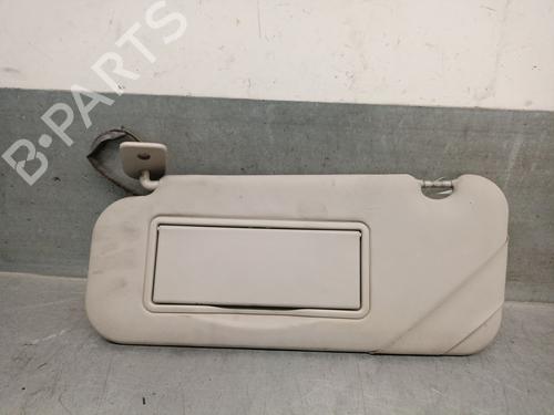 Used Left sun visor Left sun visor PEUGEOT 207 (WA_, WC_) 1.6 HDi (90 hp) 33557594 33557594