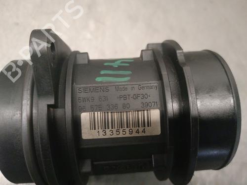 Mass air flow sensor PEUGEOT 206 Hatchback (2A/C) 1.4 HDi eco 70 | BP28291623M95