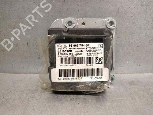 Kollisjonspute styreenhet PEUGEOT 3008 I MPV (0U_) 1.6 HDi (112 hp) 29710012