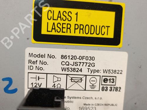 Radio TOYOTA COROLLA Verso (ZER_, ZZE12_, R1_) 2.2 D-4D (AUR10_, AUR10R) | BP30642275E6 