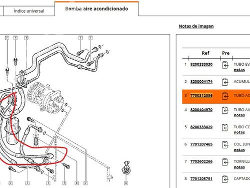 AC pipe RENAULT TRAFIC II Bus (JL) 1.9 dCI 80 (JL0B) | BP34392396M126  - Image 5