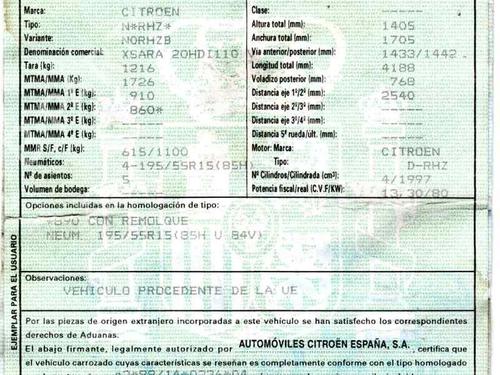Vacuum pump CITROËN XSARA (N1) 2.0 HDi 109 | BP2844475M80 