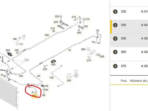 AC pipe SMART FORFOUR Hatchback (453) electric drive (453.091) | BP29460664M126