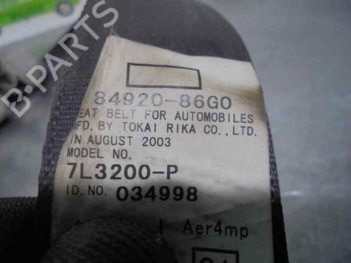Front right seatbelt SUZUKI IGNIS II (MH) 1.3 (RM413) | BP8724139I25 