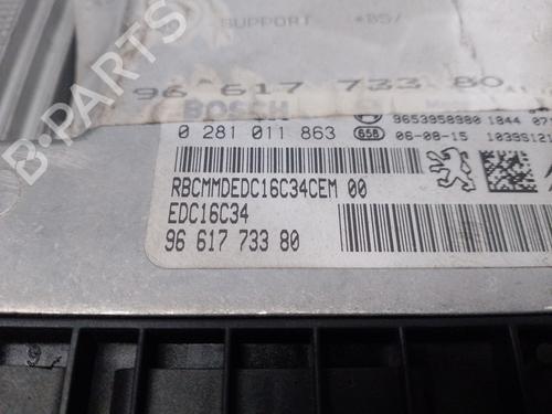 Engine control unit (ECU) CITROËN C4 I (LC_) 1.6 HDi | BP16909869M57 