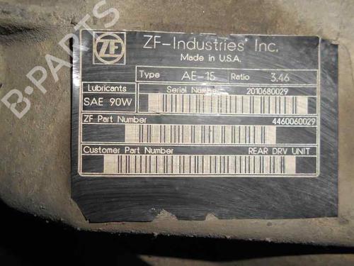 Rear differential MERCEDES-BENZ M-CLASS (W163) ML 270 CDI (163.113) | BP2123801M24 