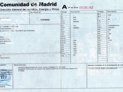 Gearbox CITROËN XANTIA (X1_, X2_) 2.0 HDI 109 | BP11690237M3 