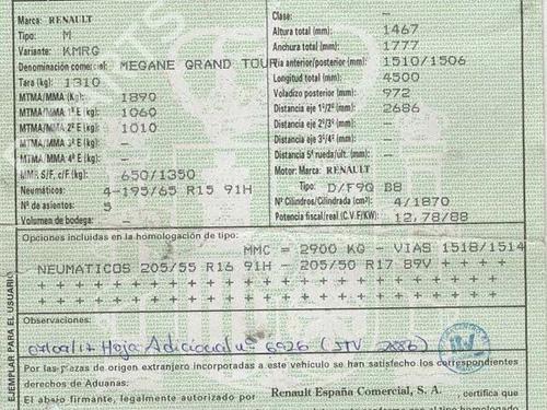 ECU airbags RENAULT MEGANE II Estate (KM0/1_) 1.9 dCi (KMRG, KM1G, KM0G, KM2C) | BP10991322M53 