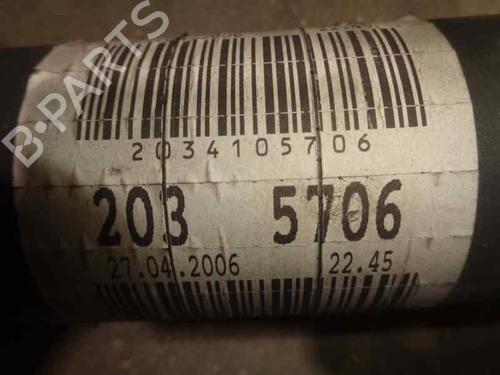 Driveshaft MERCEDES-BENZ CLK (C209) CLK 200 Kompressor (209.342) | BP7633313M37 