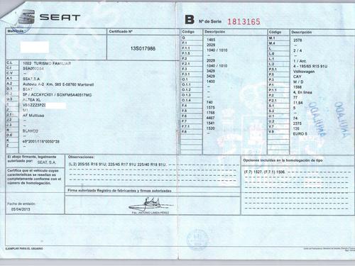 Gearbox SEAT ALTEA XL (5P5, 5P8) 1.6 TDI | BP27336068M3 