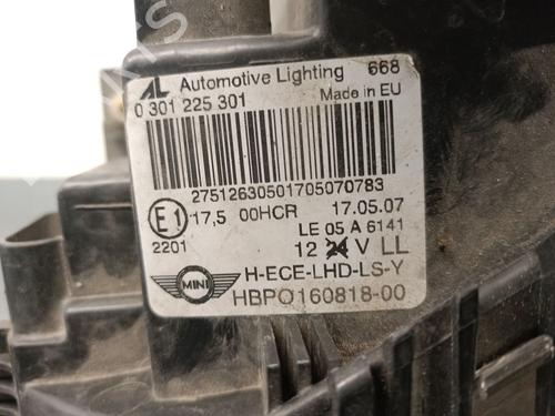 Left headlight MINI MINI (R56) One | BP40600138C28 - Image 7