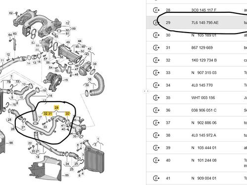 Pipe AUDI Q7 (4LB) 3.0 TDI quattro | BP32363205M125  - Image 5