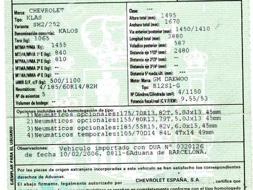 Third brake light CHEVROLET AVEO / KALOS Hatchback (T200) 1.2 | BP2816338L11  - Image 9