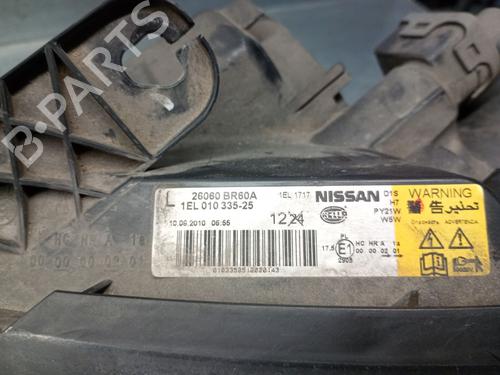 Left headlight NISSAN QASHQAI I (J10, NJ10) 2.0 dCi | BP28674196C28 